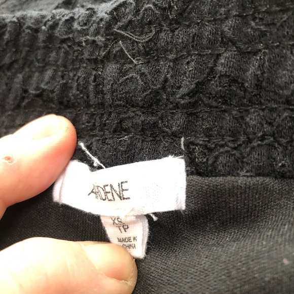 Ardene Black Lace Shorts size exsmall- dress them up or down. Preloved - Picture 5 of 6